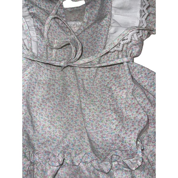 Evy Of California Vintage Girls USA Made Lace Dress T-2 Flower Dress Big‎ Doll - Picture 13 of 16